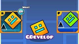 Showcase Geometry Dash in GDevelop