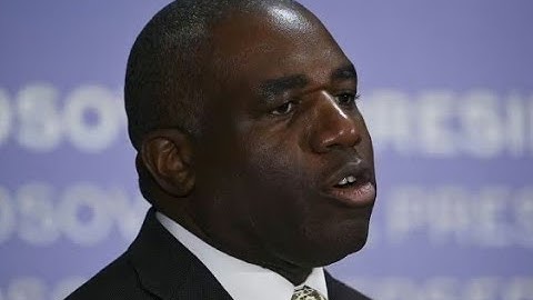 David Lammy erupts at Kemi Badenoch over Labour MPs denied entry to Israel