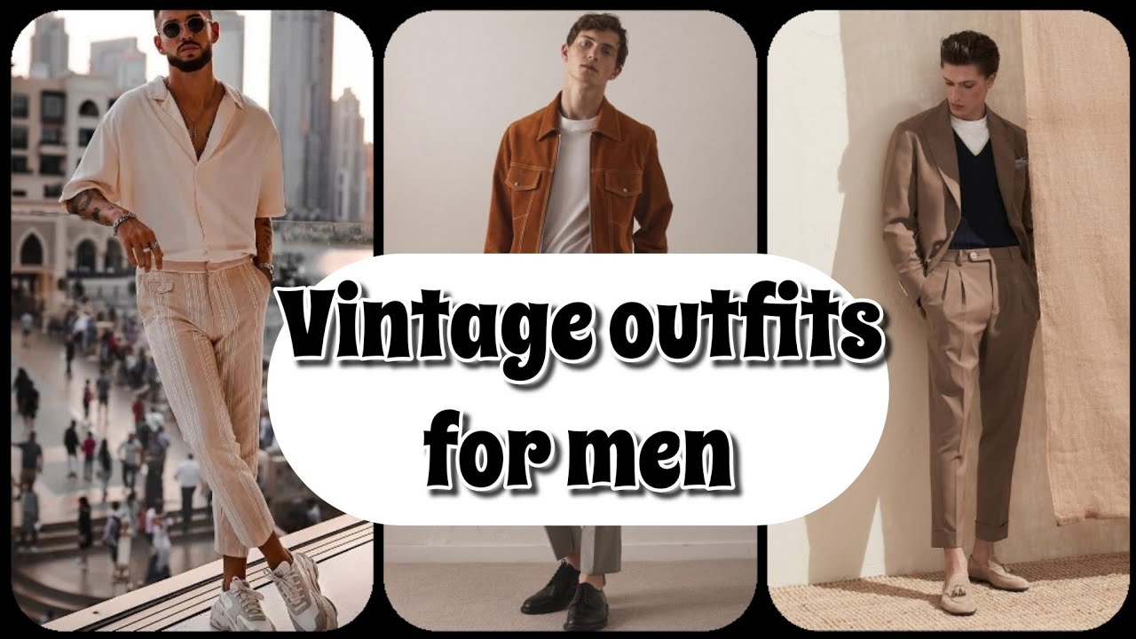 vintage style clothing for men