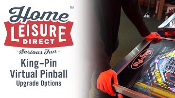 King-Pin Virtual Pinball Machine Upgrade Options