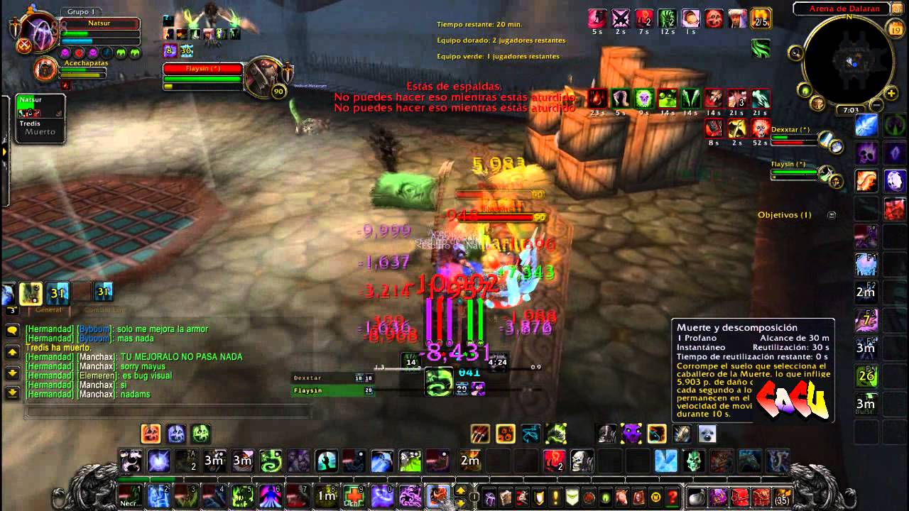 Wow Mop 5.4 Arenas Unholy Dk