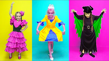 Las Ratitas se visten con disfraces de princesas Dress up for kids