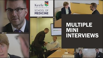 Multiple Mini Interviews at Keele School of Medicine