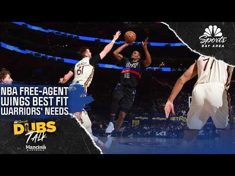 Dubs Talk: Evaluating which available free-agent wings best fit Warriors' needs | NBC Sports BA