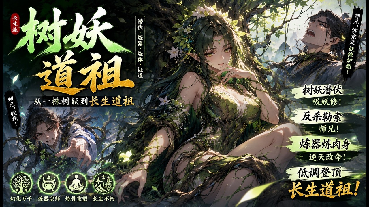 樹妖道祖：潛伏修仙，逆襲登頂