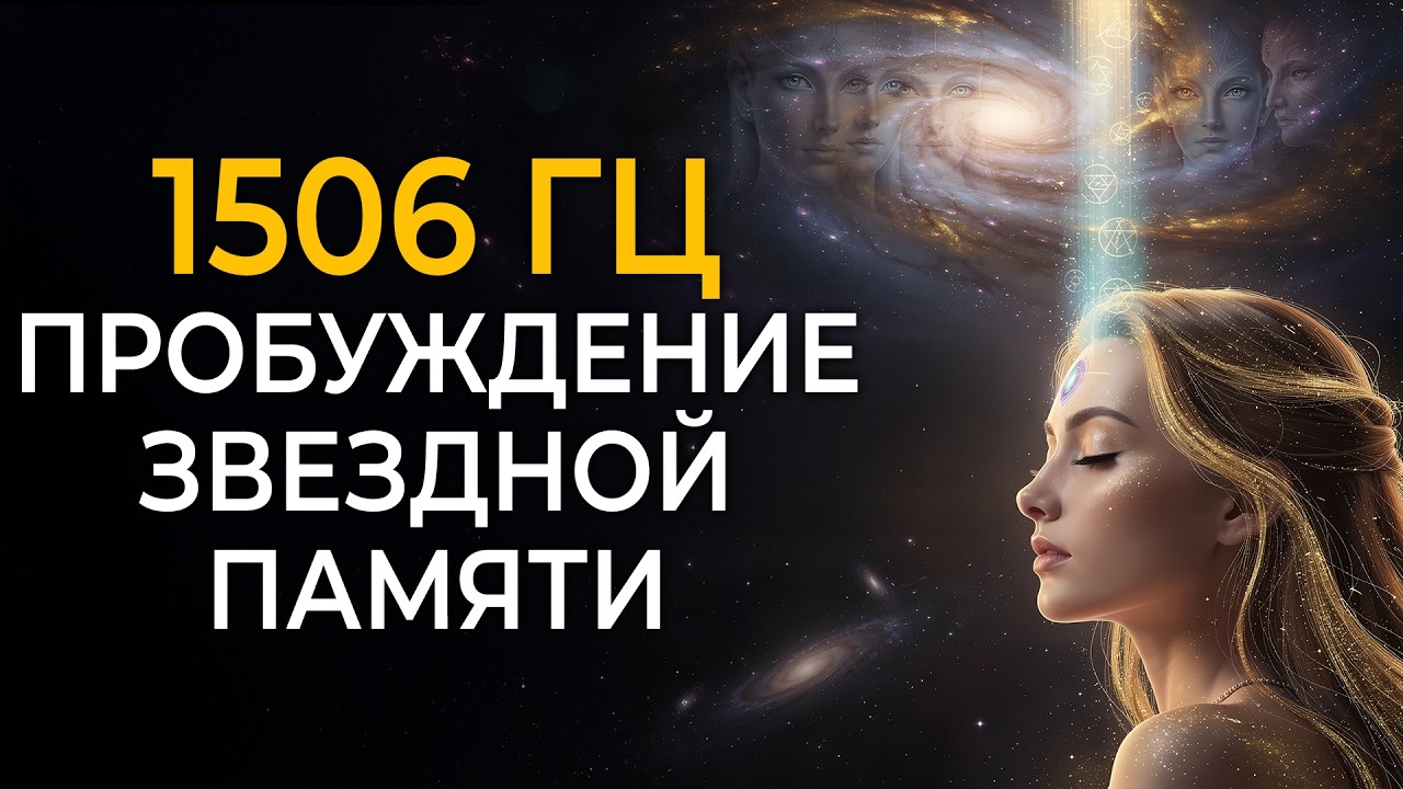 1506 Гц Пробуждение Звездной Памяти! Прямая Связь с Высшим Я и Вашими Звездными Наставниками