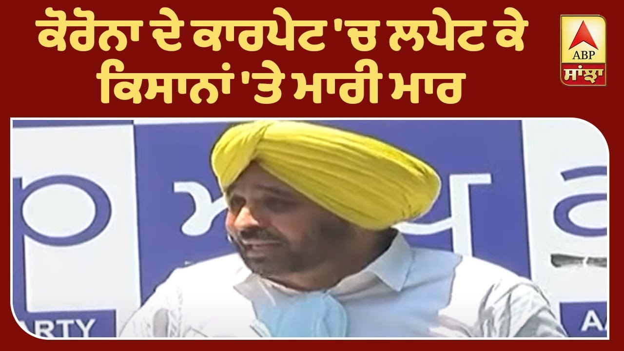 Bhagwant Mann ਨੇ ਕਿਉਂ ਕਿਹਾ `ਕੈਪਟਨ ਘੱਟੋ-ਘੱਟ ਆਪਣੀ ਲੋਕੇਸ਼ਨ ਤਾਂ ਜਨਤਕ ਕਰਨ | ABP Sanjha