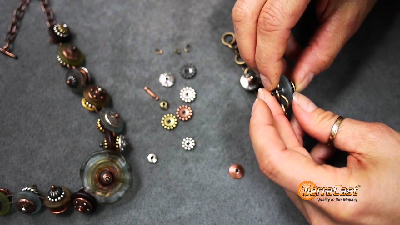 Faux Riveting with Bead Bars