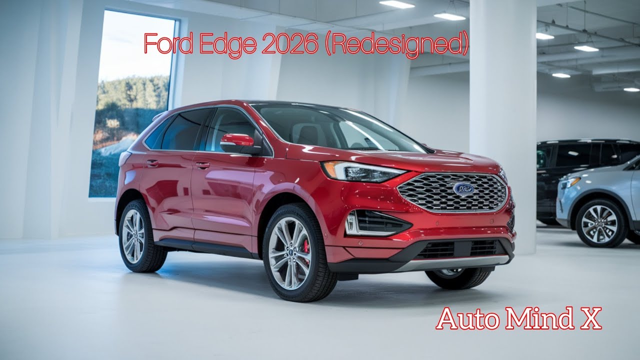 2026 Ford Edge REDESIGNED – Sleek New Look, Smarter Tech & More Power!