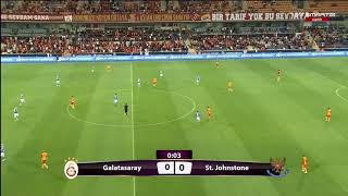 Galatasaray 1-1 St. Johnstone Maç Özeti