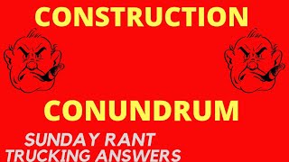 Billy Slow Rigger | Sunday Rant | Trucking Answers