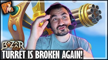AERIAL TURRET IS BROKEN AGAIN! - The Bazaar