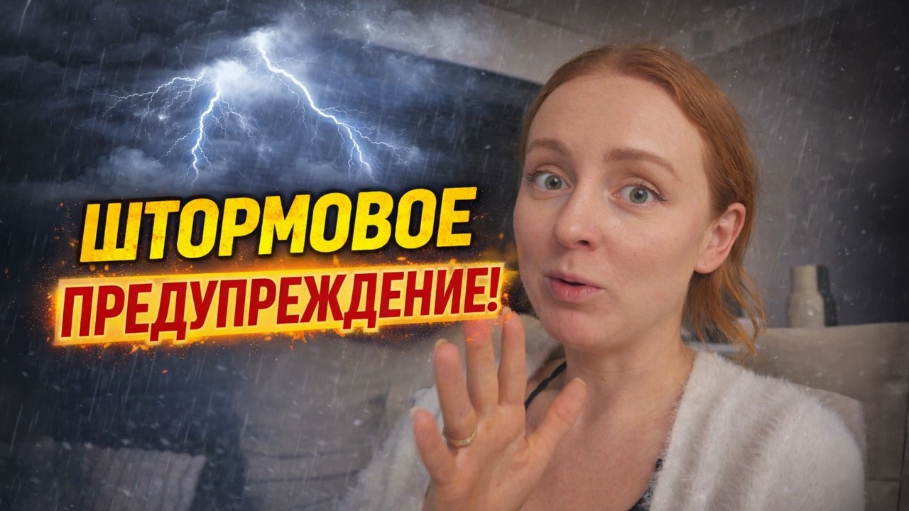 VLOG: ШТОРМОВОЕ ПРЕДУПРЕЖДЕНИЕ! 11.02.26