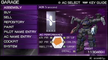 Armored Core Silent Line Portable - OceanBreaker