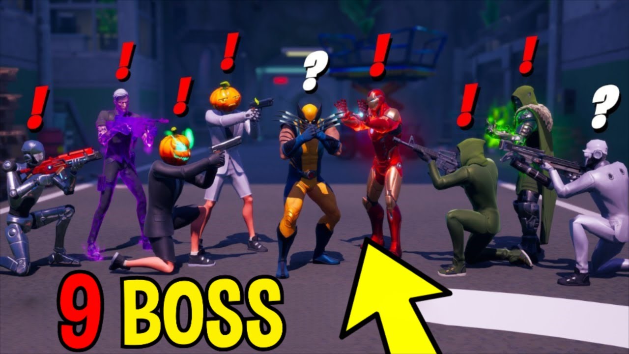 J'ai RAMENÉ les 9 BOSS en une PARTIE ! Voilà ce qui s'est passé sur