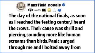 The day of the national finals,as soon as I reached the testing center,I heard the crows.