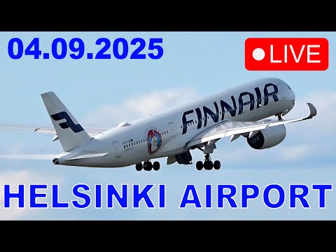 🔴 LIVE Helsinki Airport Plane Spotting (EFHK/HEL)