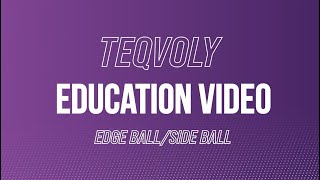 Table Volleyball Education video - Edge Ball / Side ball