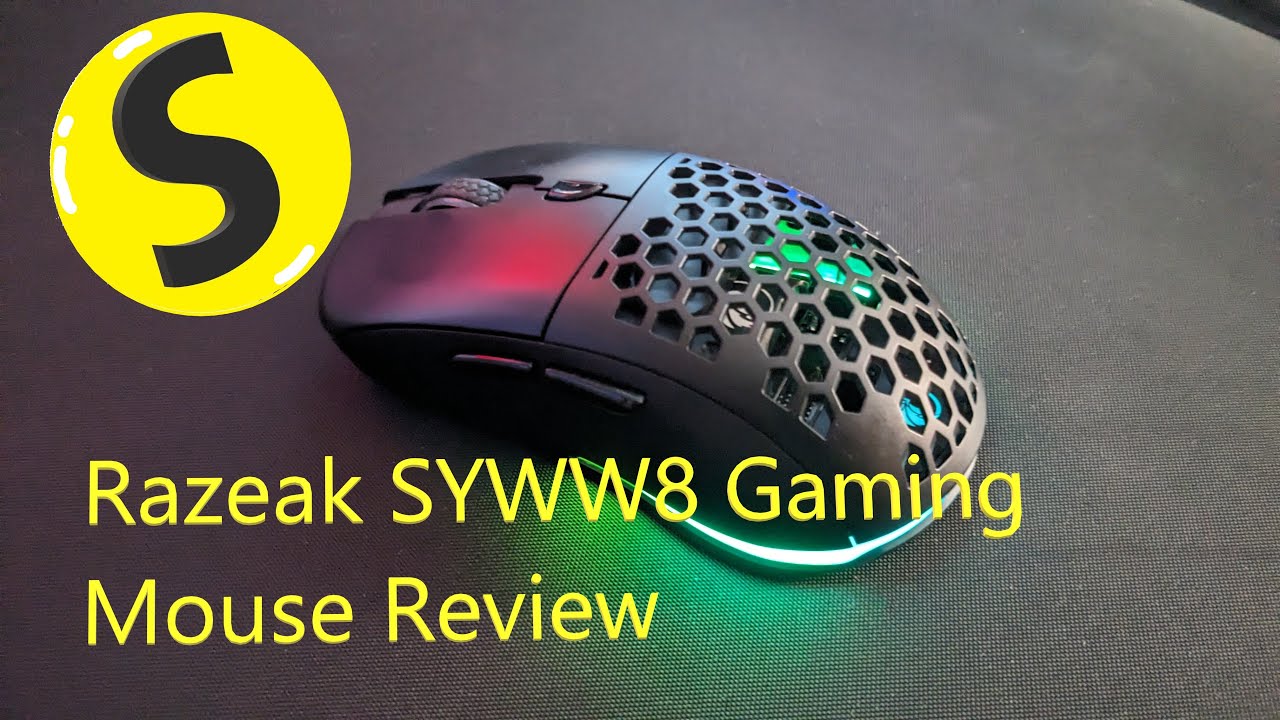 RAZEAK Ultra Custom Wireless Gaming Mouse Syww 8, Gaming Mouse