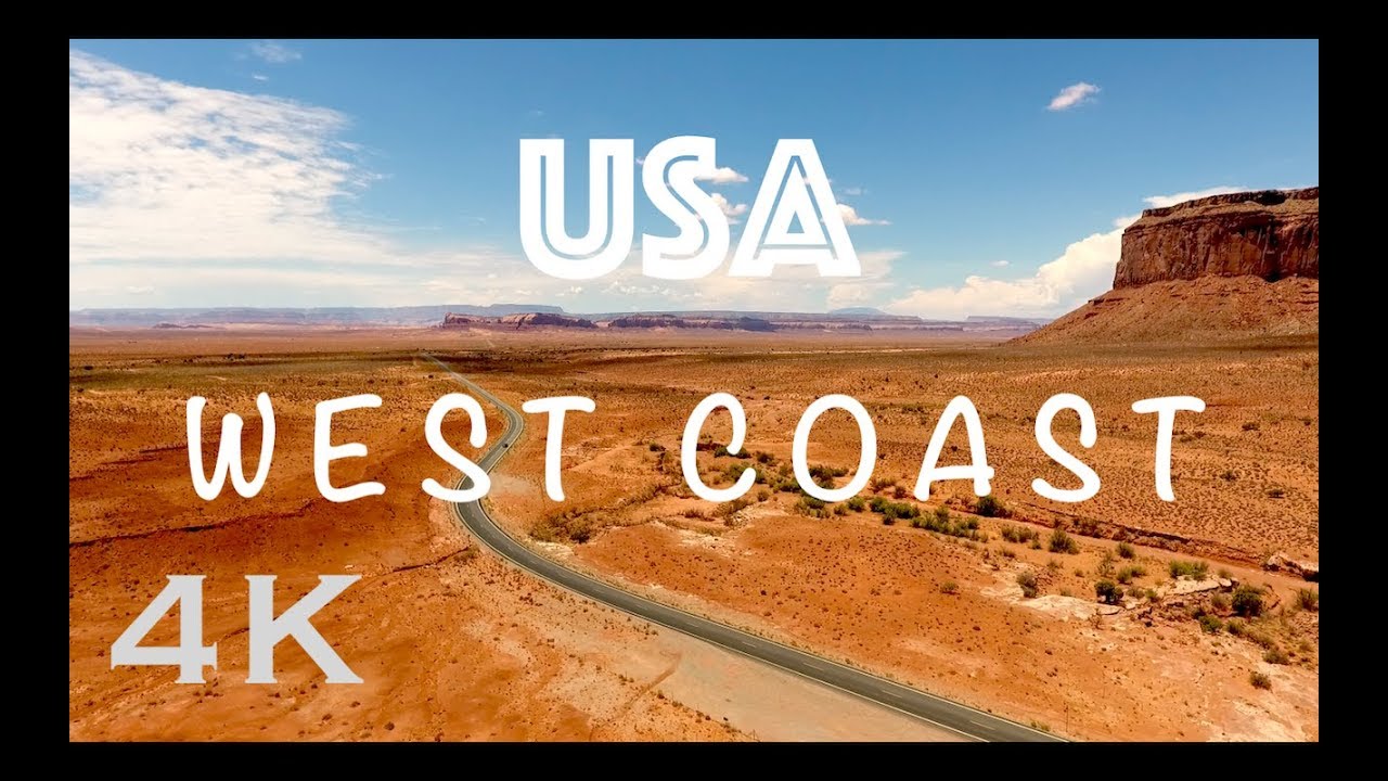USA 4K West Coast drone