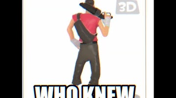 Scout sings about Valve not making a major TF2 update after several years or something Remastered