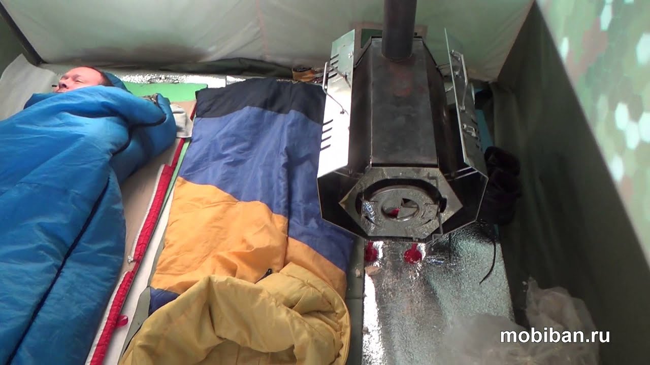 Тестирование палатки Р-63 от Мобиба