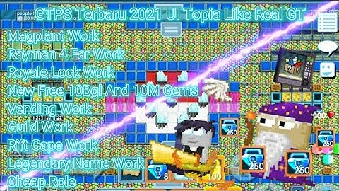 Growtopia Private Server Terbaru 2021 UI Topia Like Real GT 🔥