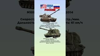 M109A7 Paladin США VS Мста-С Россия #benderhistory #танки #израиль #україна #грузия #shorts