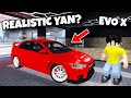 BUMILI AKO ng MITSUBISHI LANCER EVO X na REALISTIC at PARANG TOTOONG BUHAY sa ROBLOX