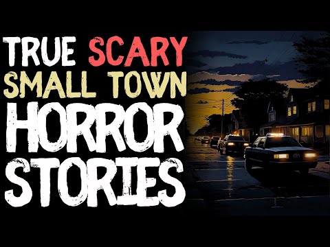 True Small Town Scary Horror Stories for Sleep | Black Screen With Rain Sounds