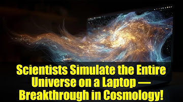 Scientists Simulate the Entire Universe on a Laptop – Breakthrough in Cosmology!