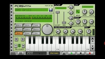 HOW TO MAKE  SIMPLE 808 DRILL IN CAUSTIC 3/FL STUDIO  MOBILE