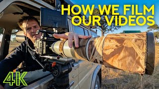 How we Film our Animal Videos - Behind the Scenes of Shooting Wildlife in South Africa by Animals and Pets 388 views 10 months ago 2 minutes, 35 seconds