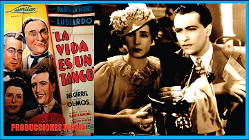 Hugo del Carril - del Film La Vida es un Tango 1939-Producciones Vicari.(Juan Franco Lazzarini)