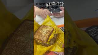 8 MEAT BURGER #song #audio #whataburger #carzyfood #fyp
