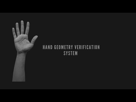 Hand Geometry Based Verification System using OpenCV (Btech final year project)