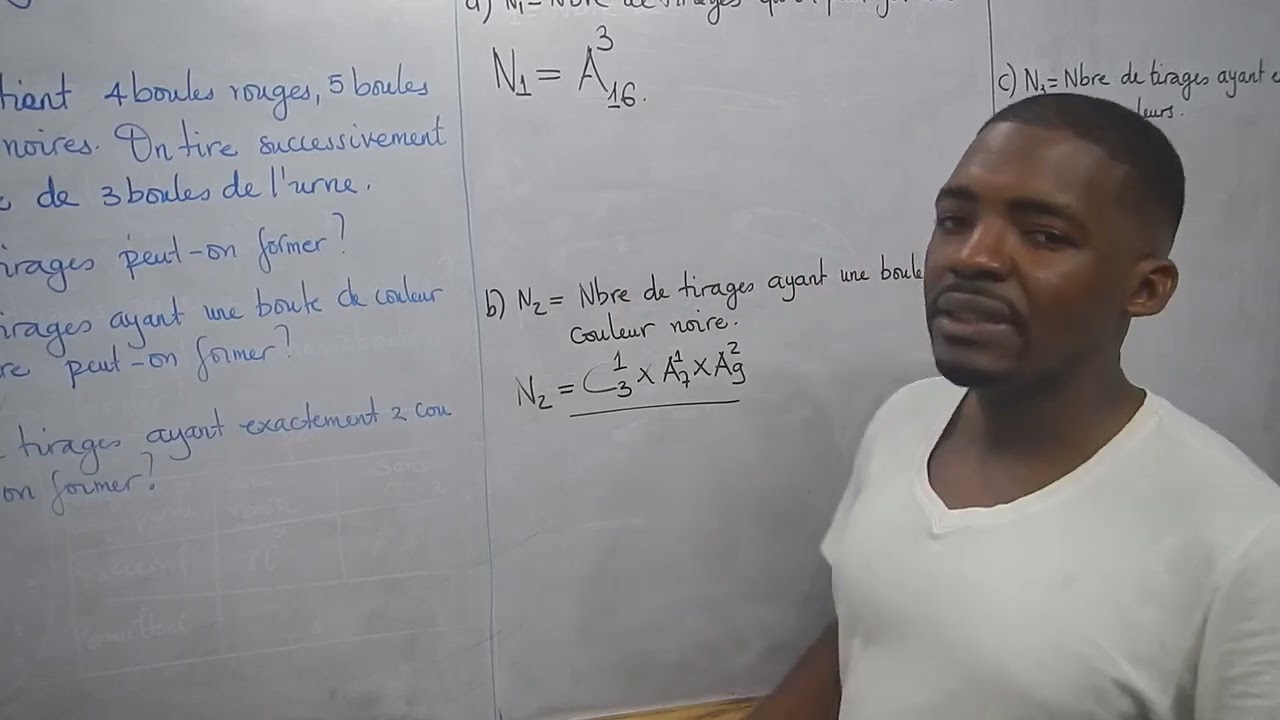 Comprendre Comment Compter Les Tirages Successifs Sans Remise.