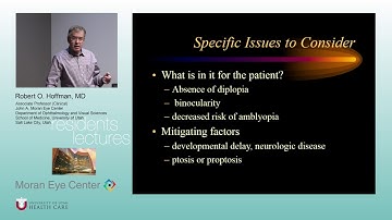 Surgical Planning in Pediatric Ophthalmology