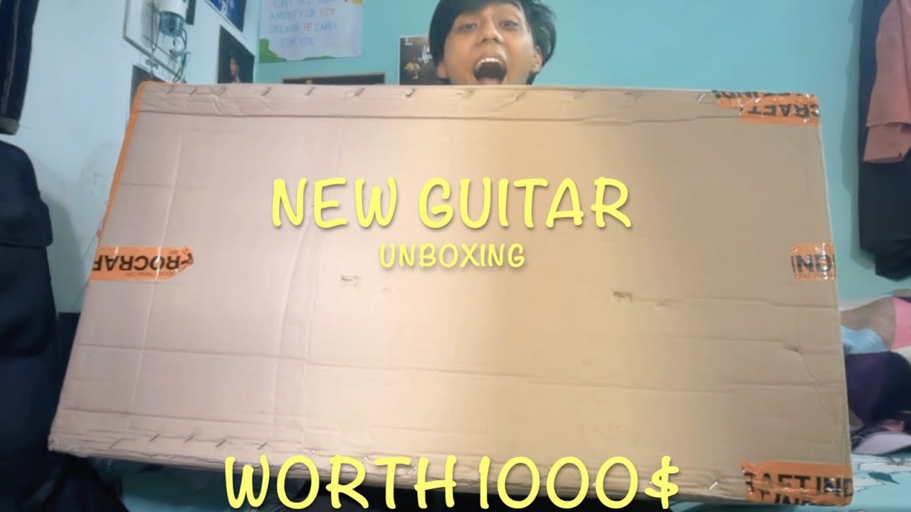 Unboxing My New Headless Guitar | Hex N 400 First Look