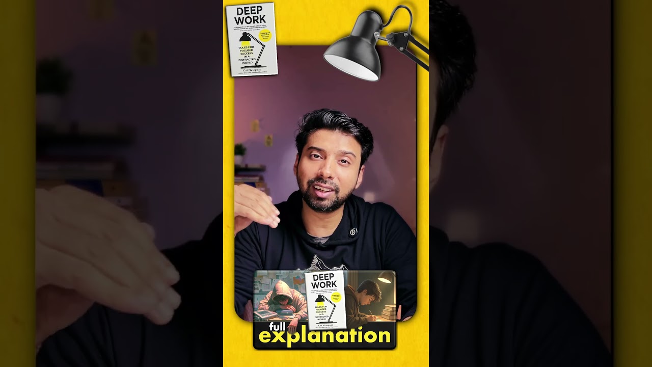 Deep Work Book Summary & Explanation | Cal Newport | Productivity & Focus Guide