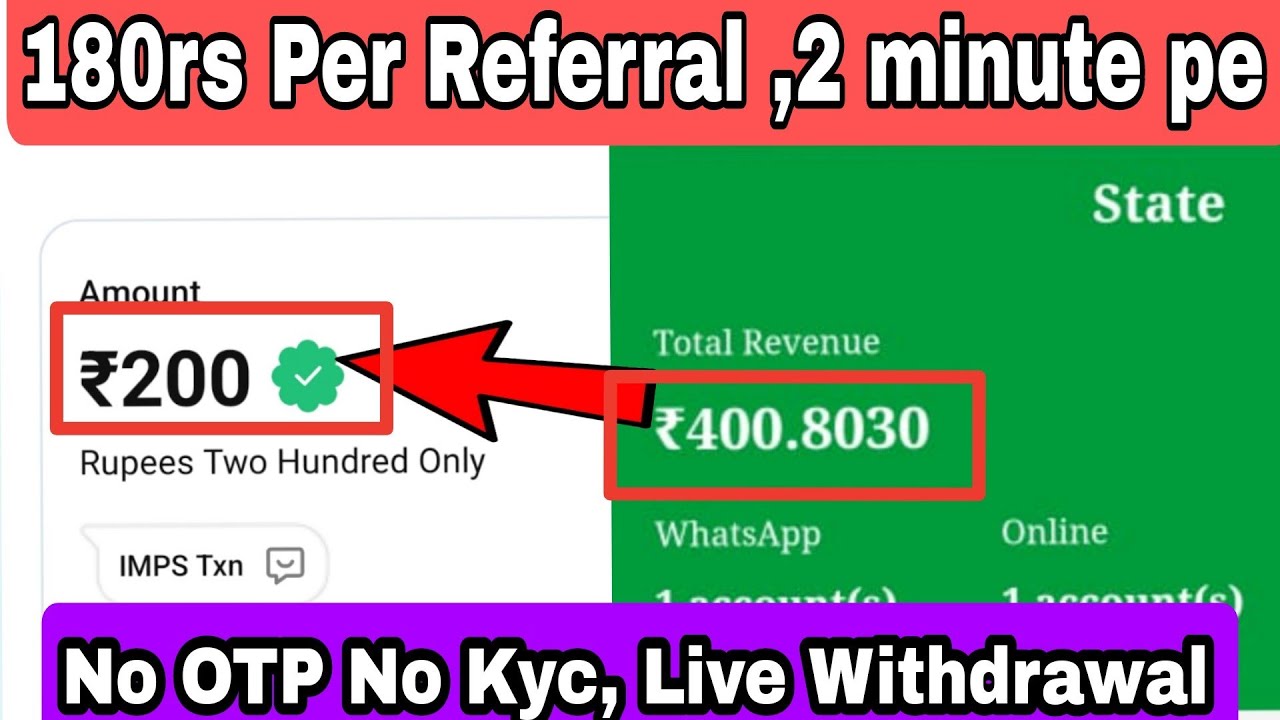 Go Share | ShippingHero Rs.180 per refer ,No OTP No Kyc Withdrawal proof