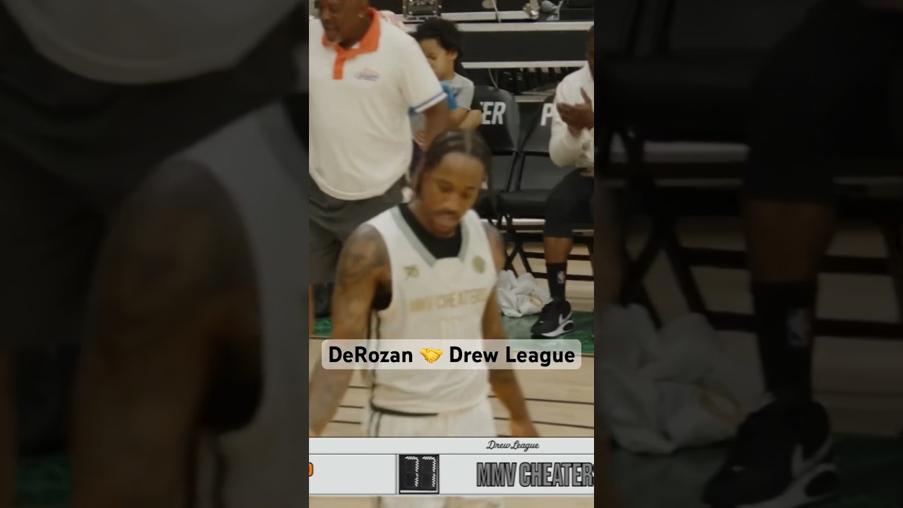 DeMar DeRozan GOES OFF for 33 PTS in his Drew League return! 🔥 #Shorts