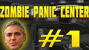 FUNNIEST ZOMBIE MAP EVER Panic Center Custom Zombies Attempt 1