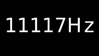 Speaker Sound Test 11117Hz | Speaker cleaner sound