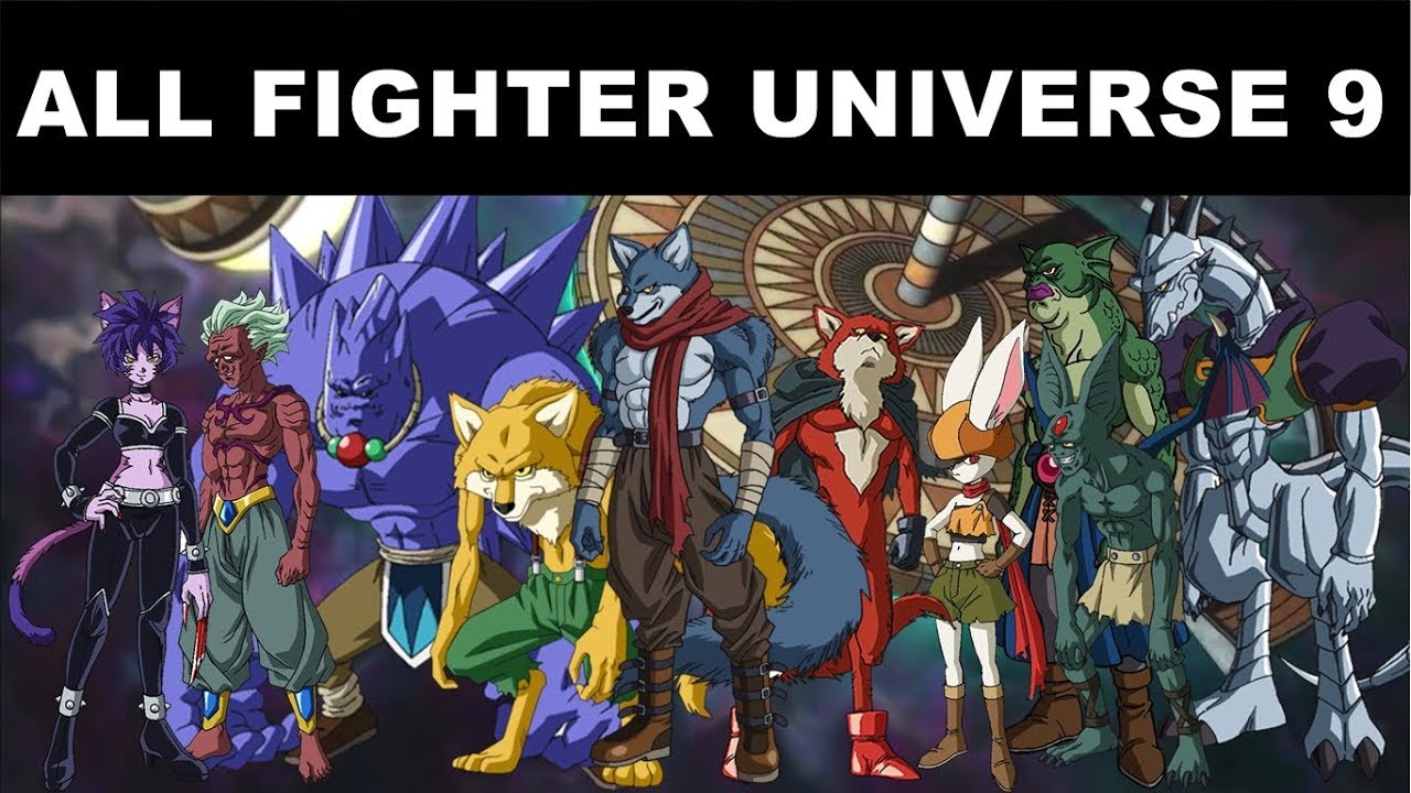 Dragon Ball Super - All FIghter In Universe 9 - YouTube