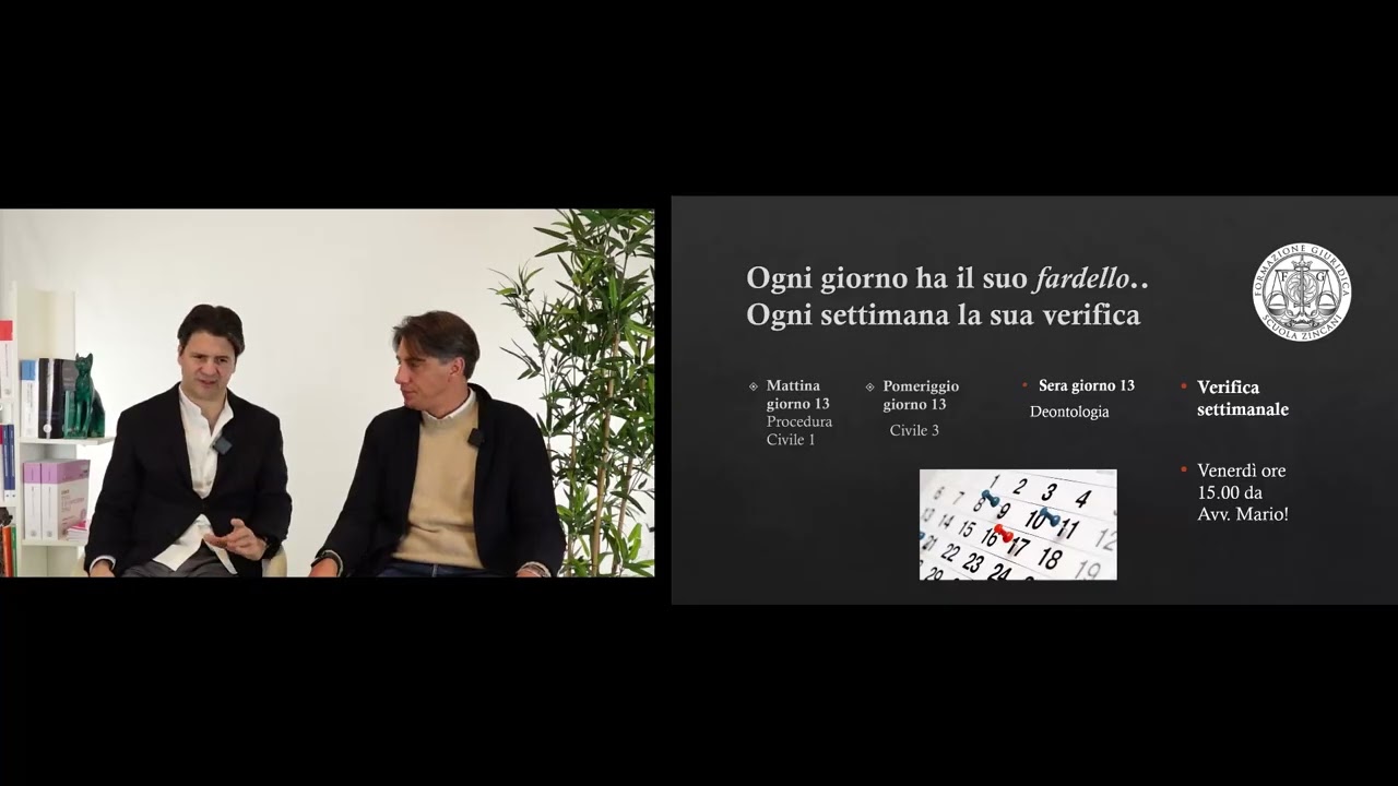 Metodo  - Come studiare insieme planner e gestione del tempo in funzione delle prove - Live 13.02.26