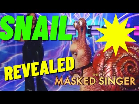 The Snail REVEALED - On The Masked Singer