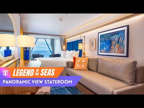 Legend of the Seas Panoramic Ocean View walkthrough tour
