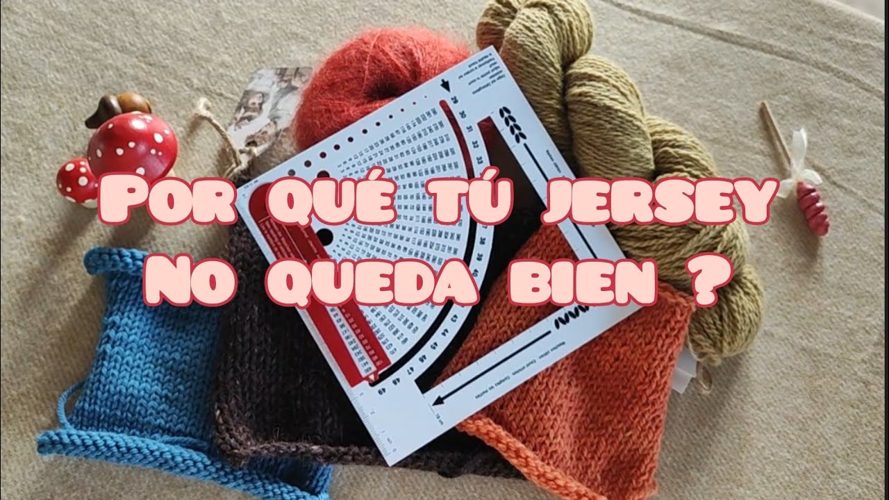 Muestra de tensión en punto: como hacerla y medirla bien | evita errores en tus jerseys 🩷