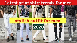 Print shirt design outfit ideas for men | How to style floral shirt 2020 | Men Fashions